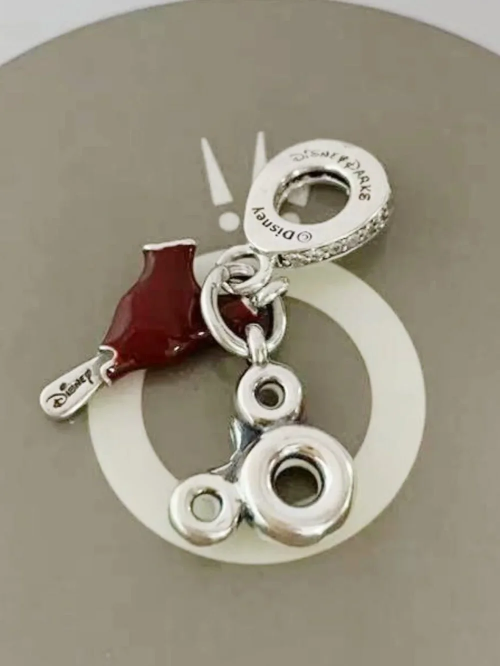 Pandora disney parks ice cream donut dangle charm
